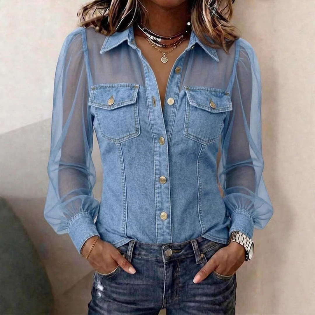 Brandi | Elegant Buttoned Blouse