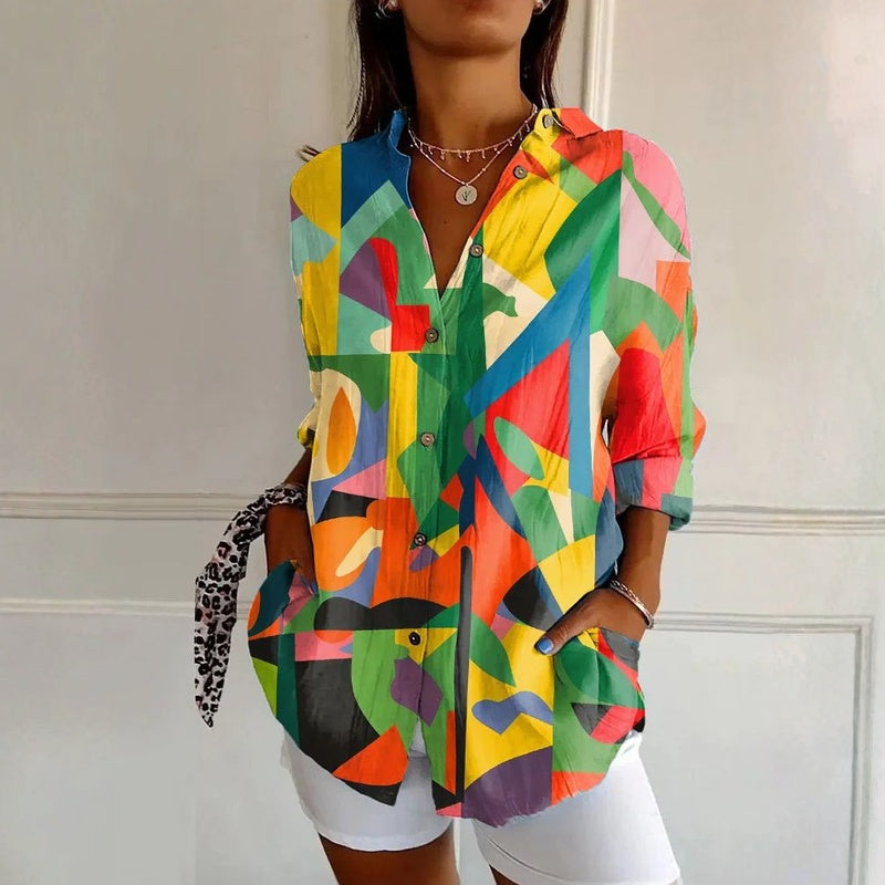 Elly | Vintage Casual Blouse