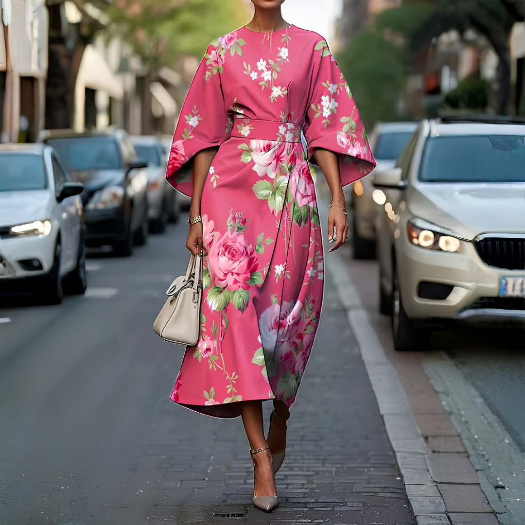 Phoebe | Elegant Floral Dress