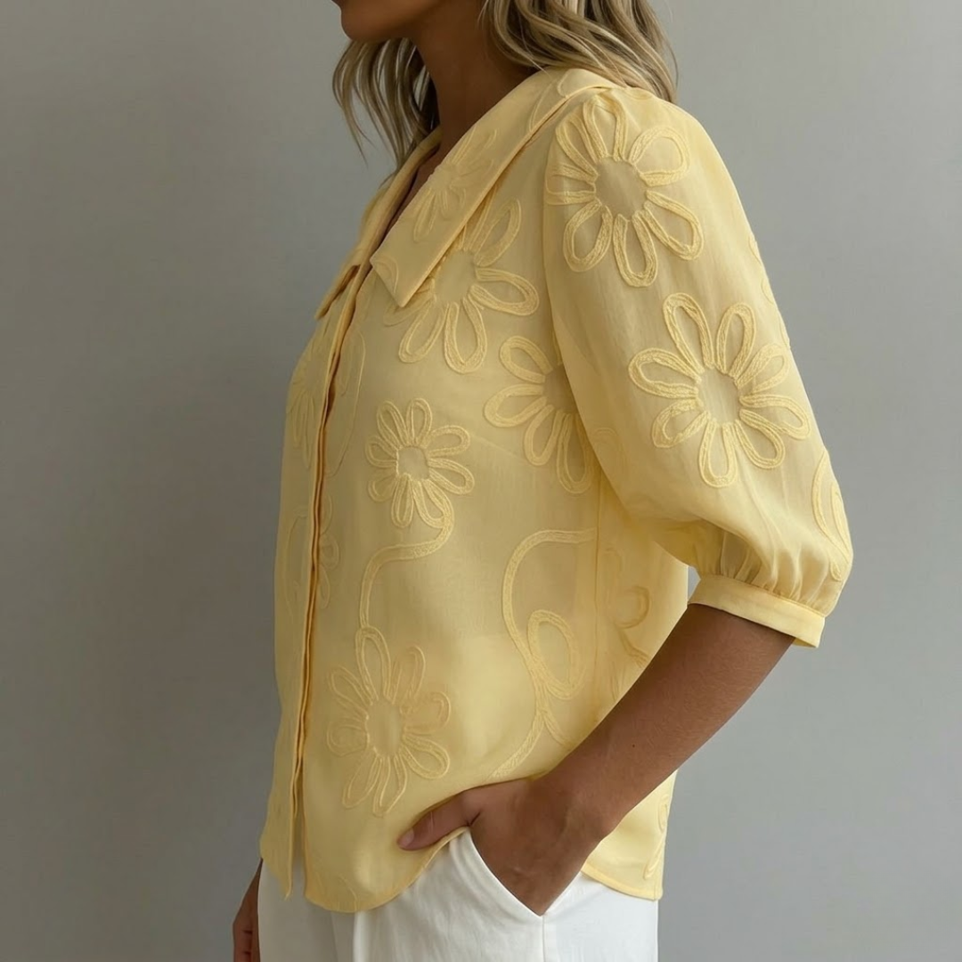 Kayla | Elegant Floral Blouse