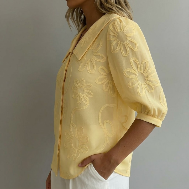 Kayla | Elegant Floral Blouse
