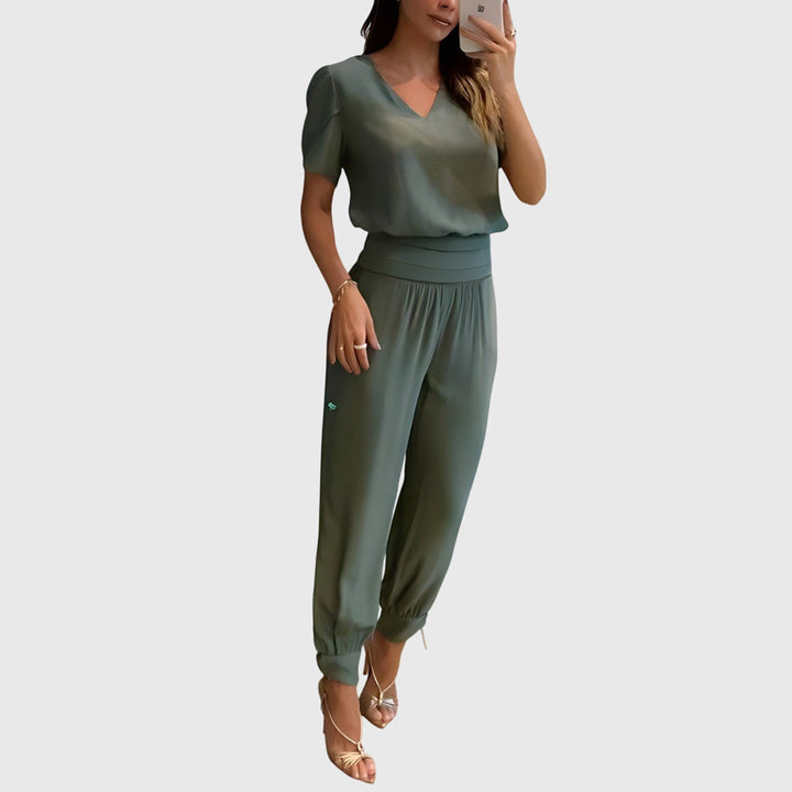 Jennifer™ | Trendy Blouse and Pants Set