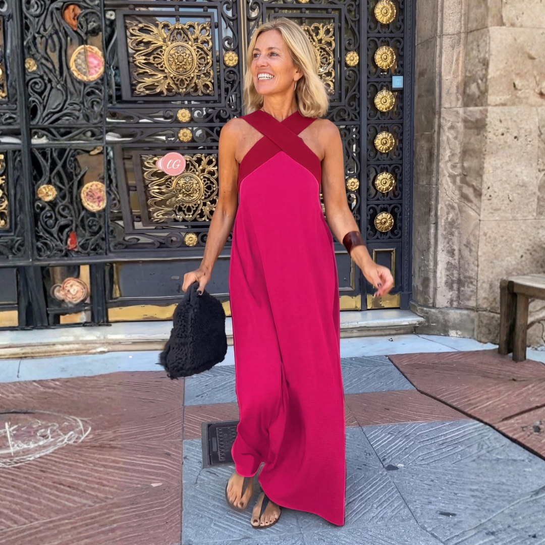 Erica | Cross-Cut Dress