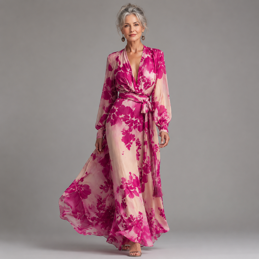 Elsa | Floral Maxi Dress