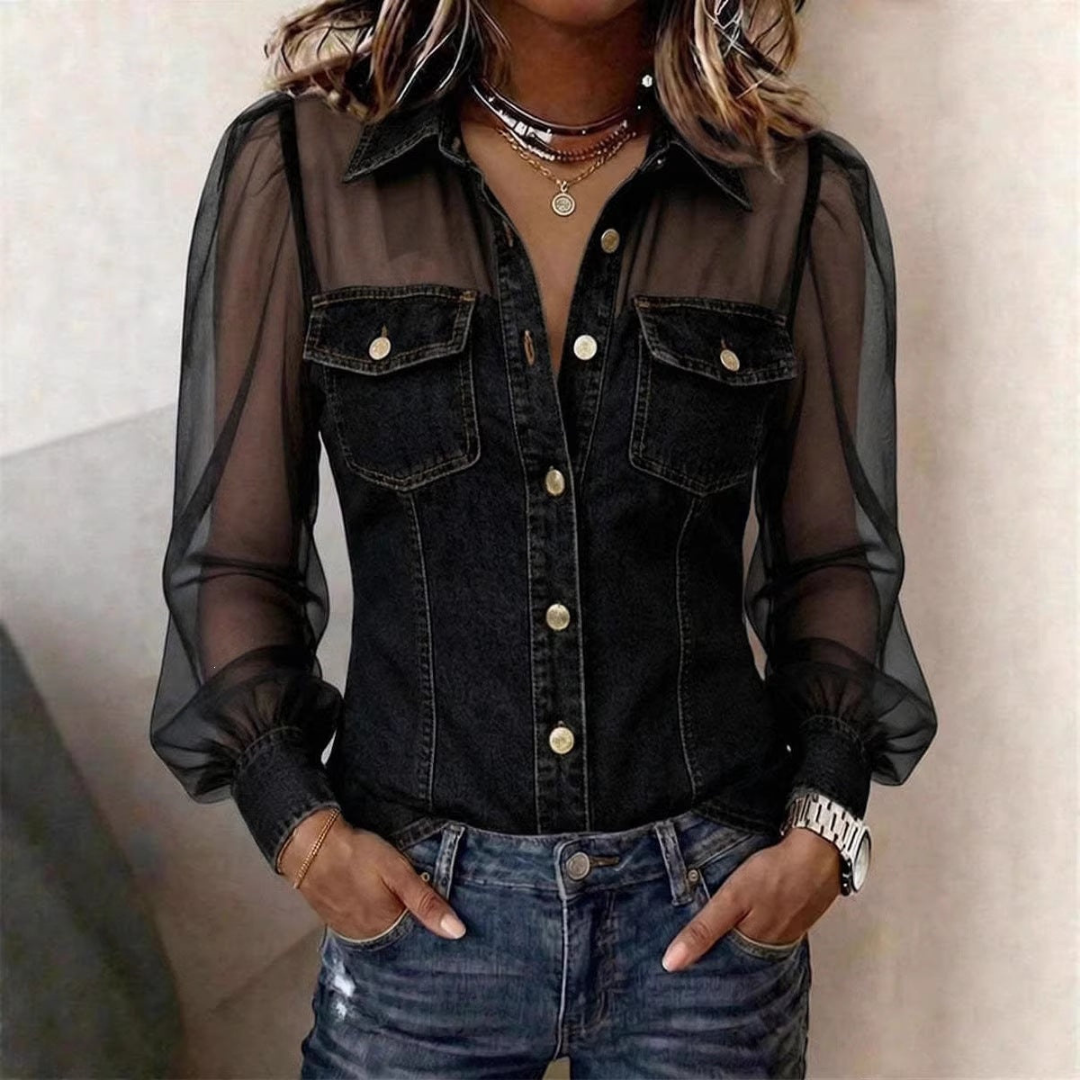 Brandi | Elegant Buttoned Blouse