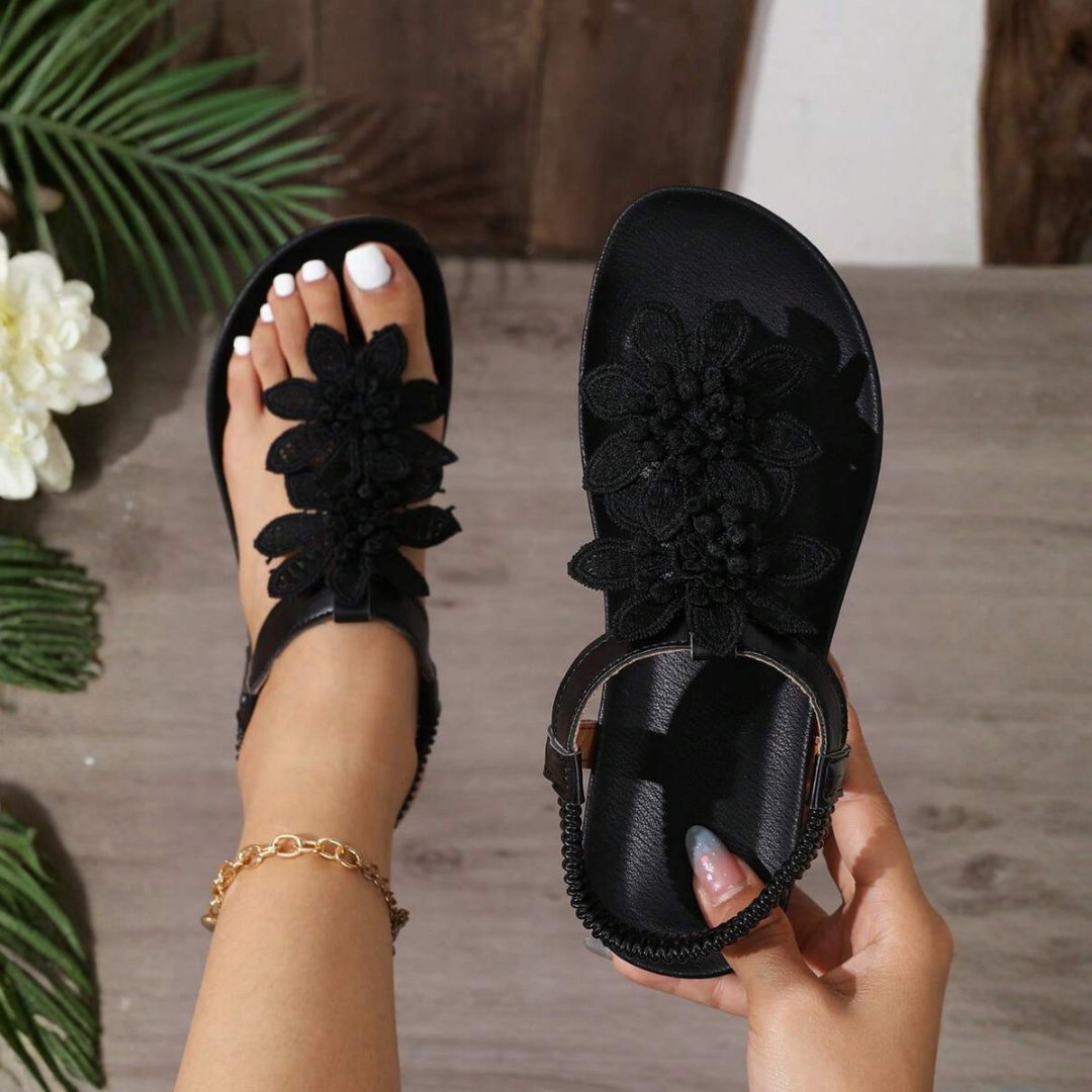 Dahlia | Floral Orthopedic Sandals
