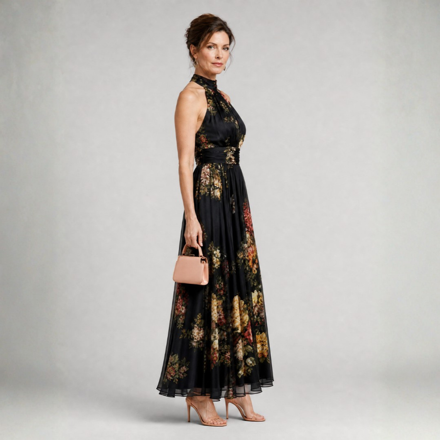 Veda | Floral Midi Dress