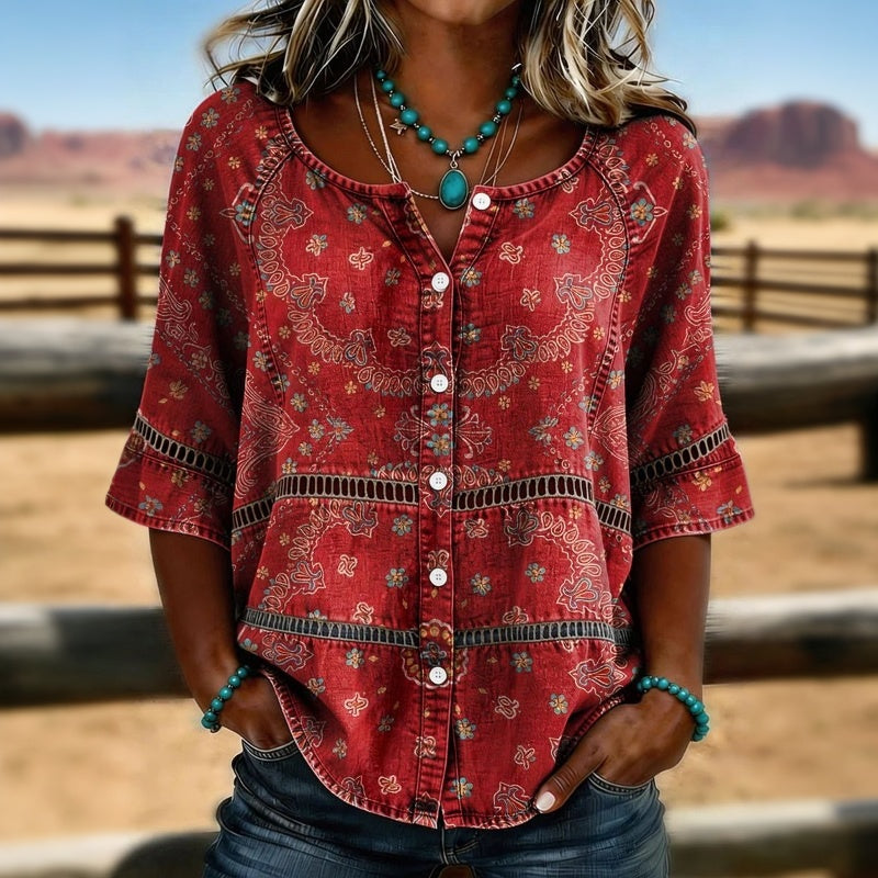 Sophie | Vintage Ethnic Blouse