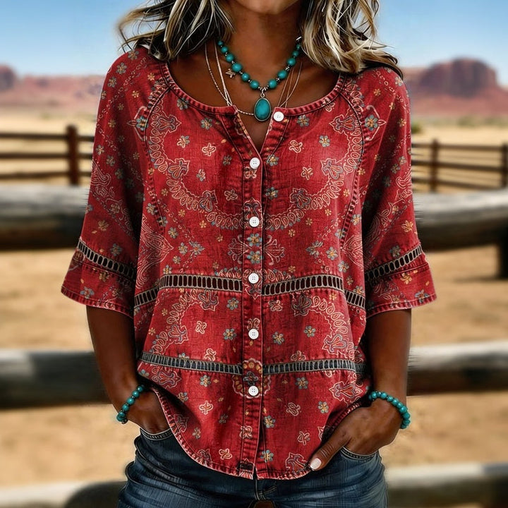 Sophie | Vintage Ethnic Blouse