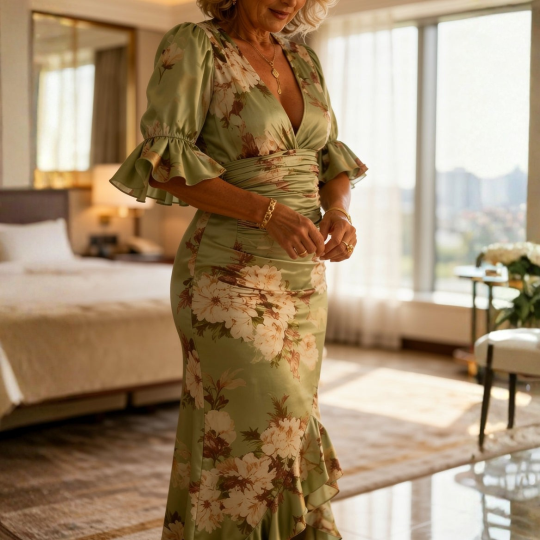 Celestine | Elegant Flowy Maxi Dress