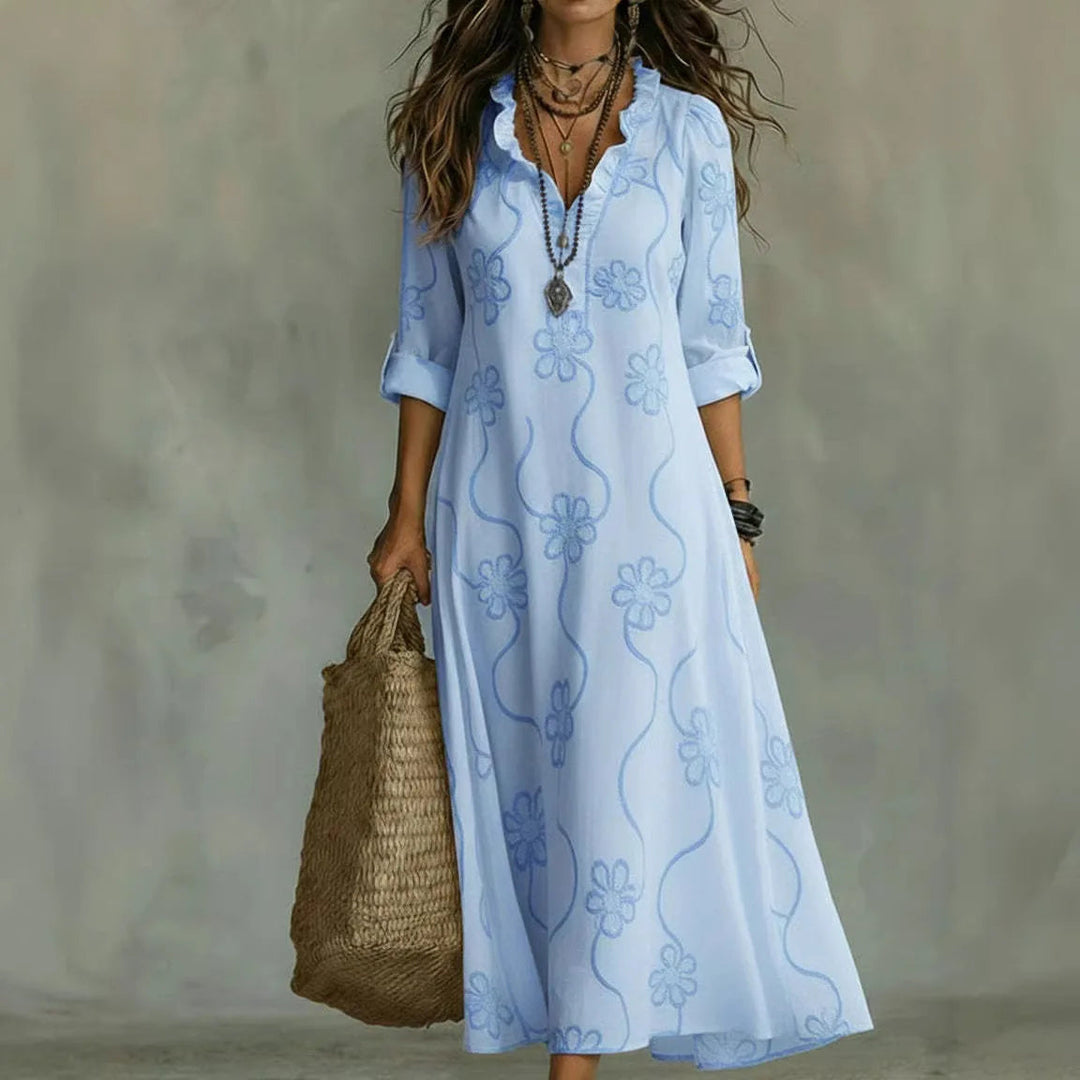 Patricia | Elegant Flowy Maxi Dress