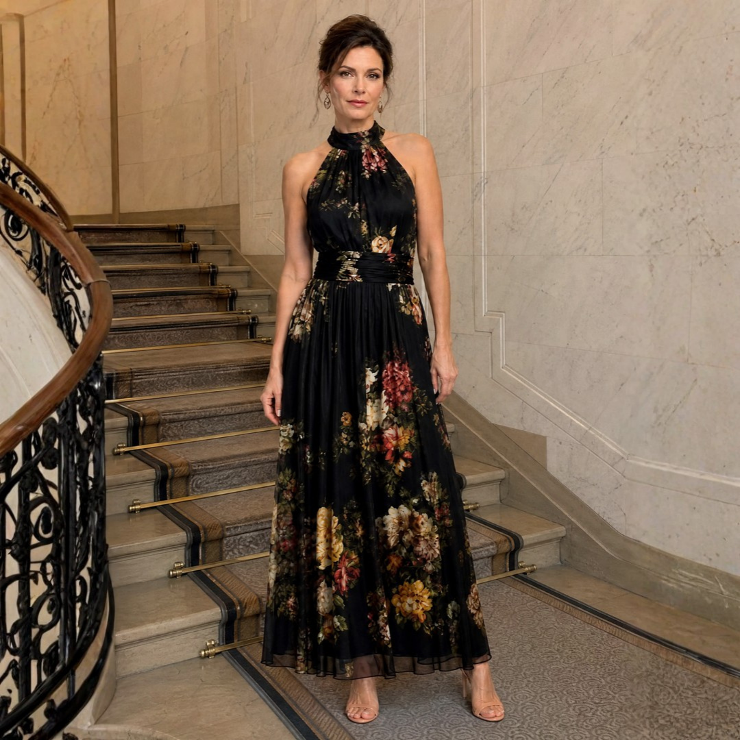 Veda | Floral Midi Dress