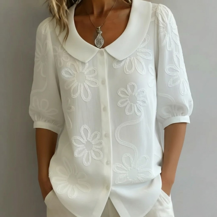 Kayla | Elegant Floral Blouse