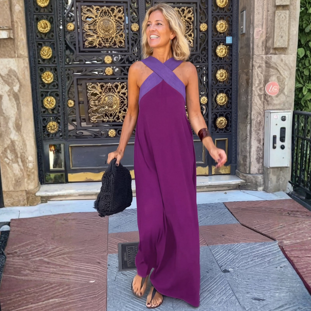 Erica | Cross-Cut Dress
