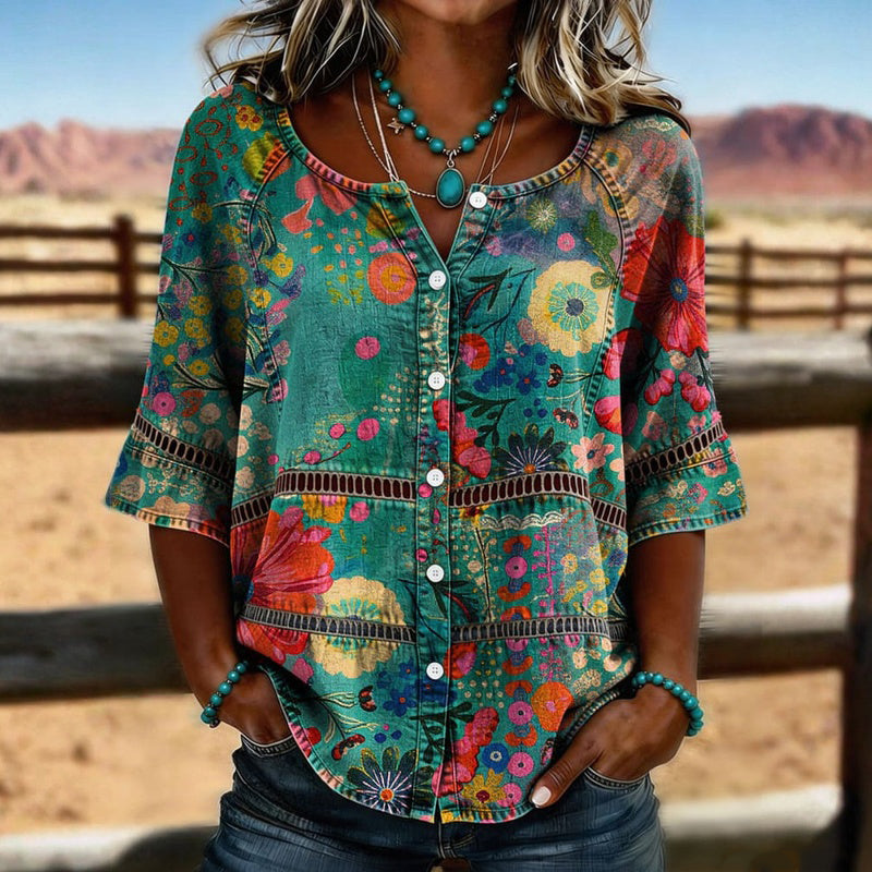 Sophie | Floral Print Blouse