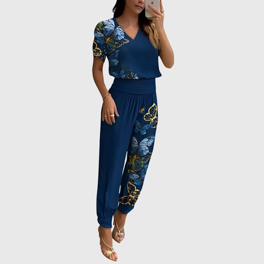 Jennifer™ | Trendy Blouse and Pants Set