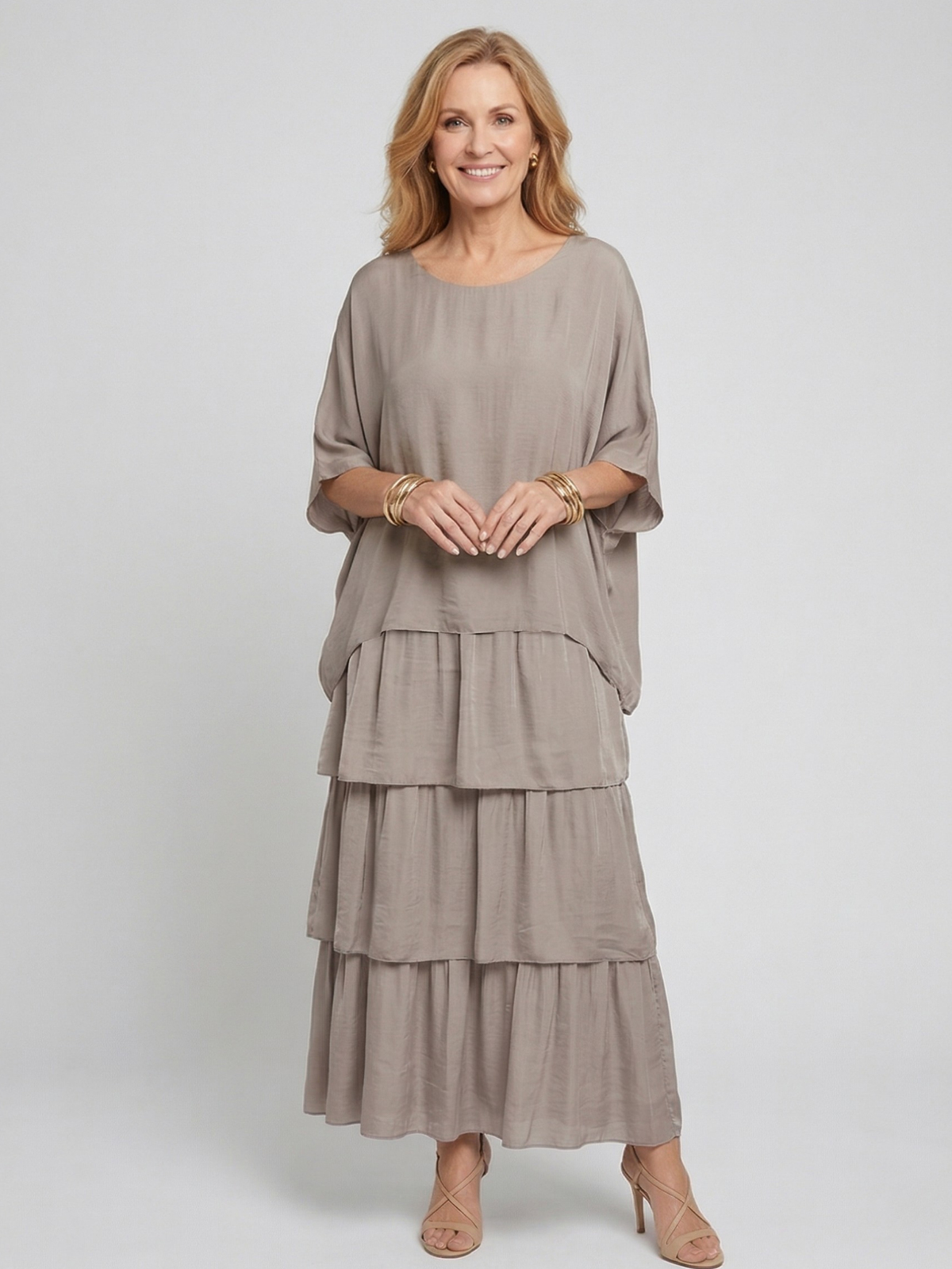 Elegant Flowing Maxi Dress