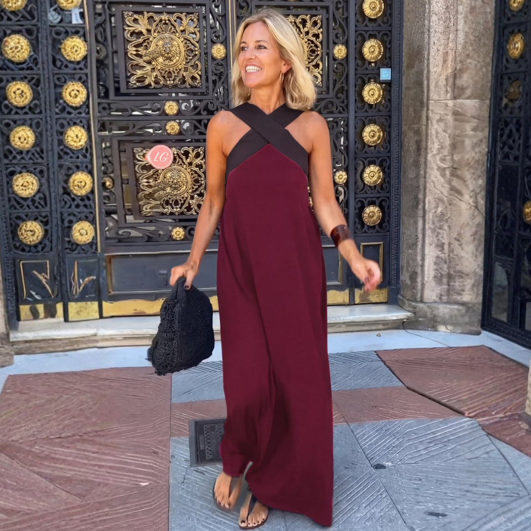 Erica | Cross-Cut Dress