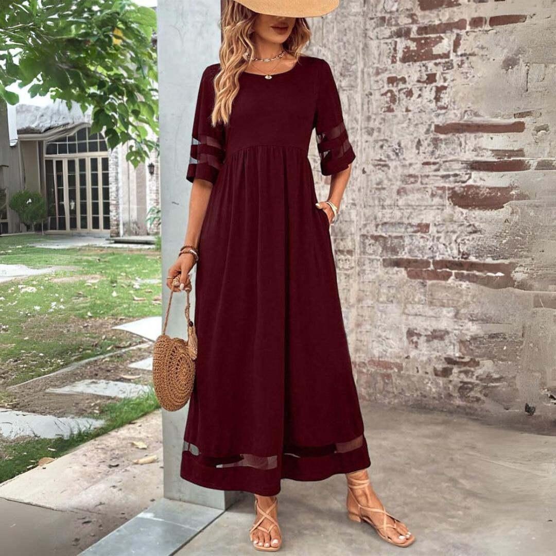 Auris – Flattering Midi Dress
