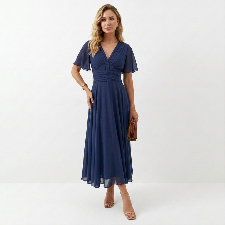 Cora - Dress with Open Back