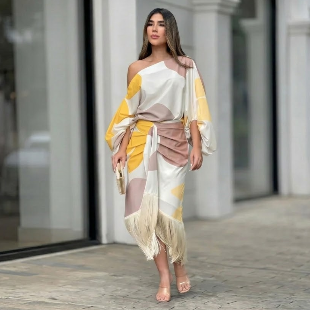 Kathryn | Two-Piece Set with Fringes