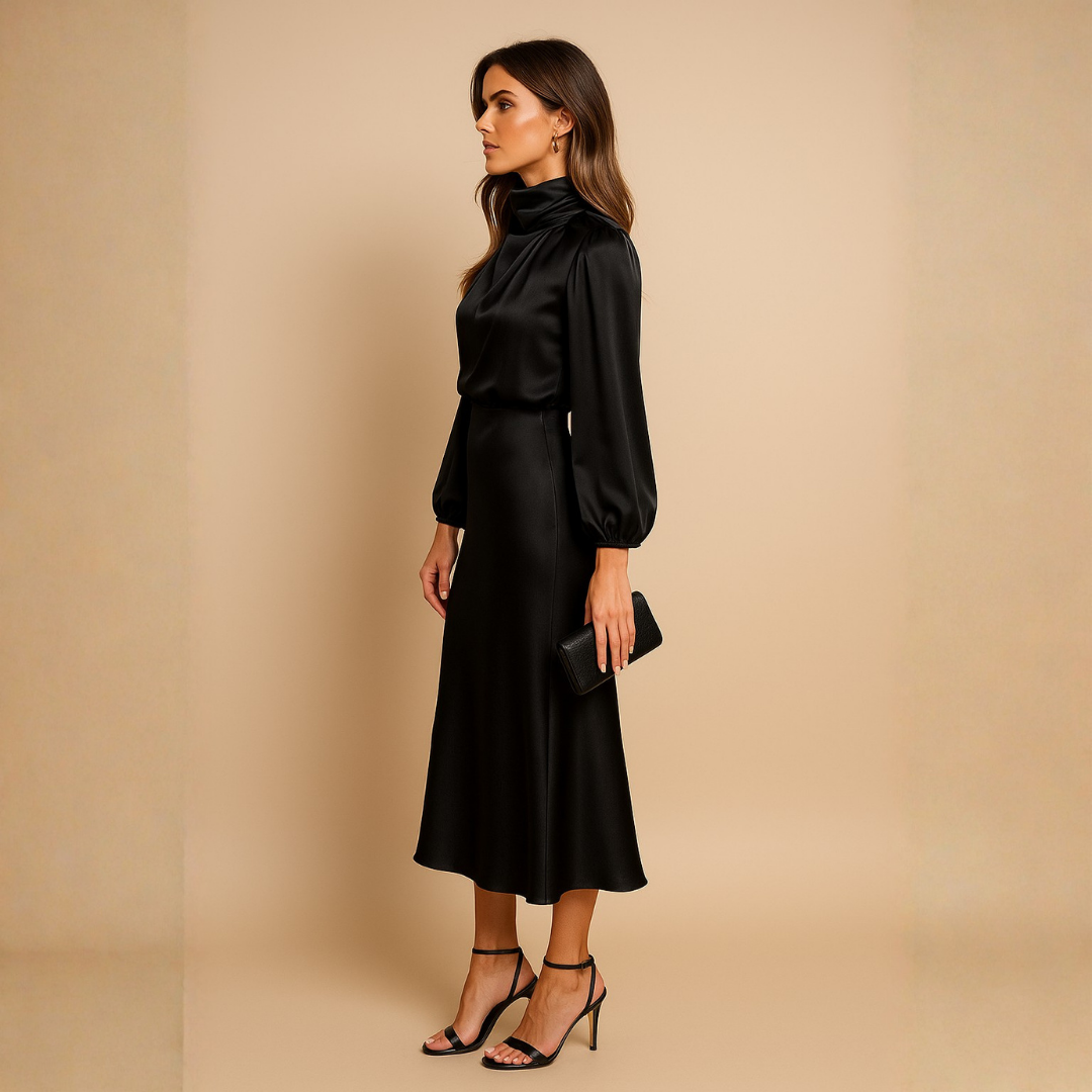 Veronica |  Elegant Midi Dress