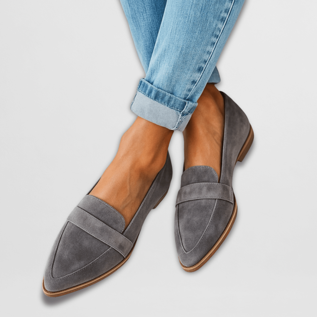 Emma | Suede Loafers
