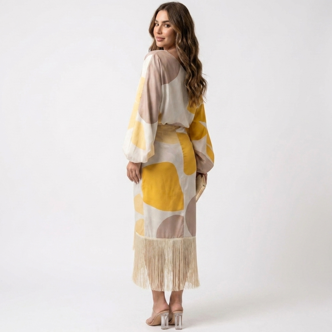 Calíope - Luxurious Dress with a Shimmering Appearance