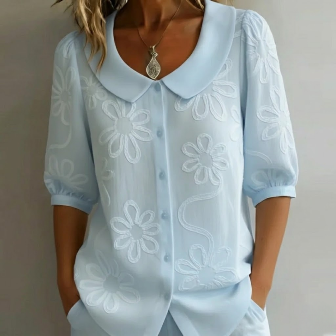 Kayla | Elegant Floral Blouse