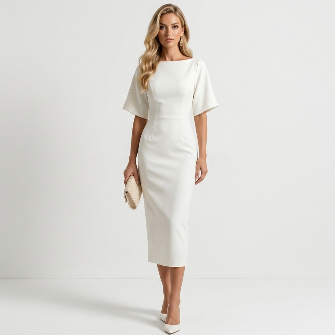 Petra - Elegant Midi Dress