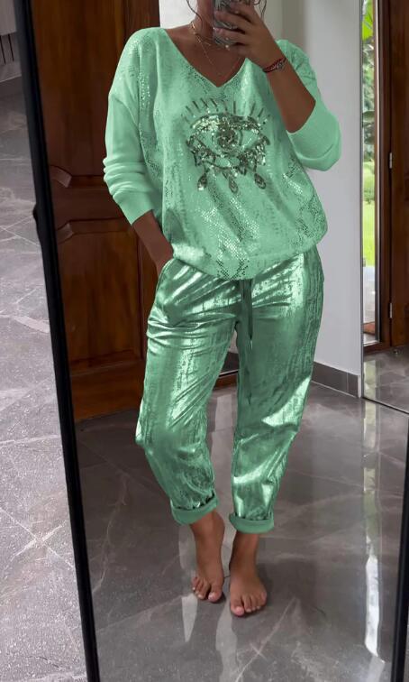 Arlise - Chic Casual Two-Piece Ensemble