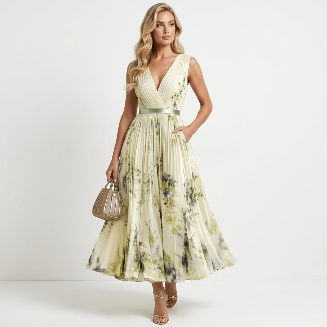 Íris - Floral Print Dress
