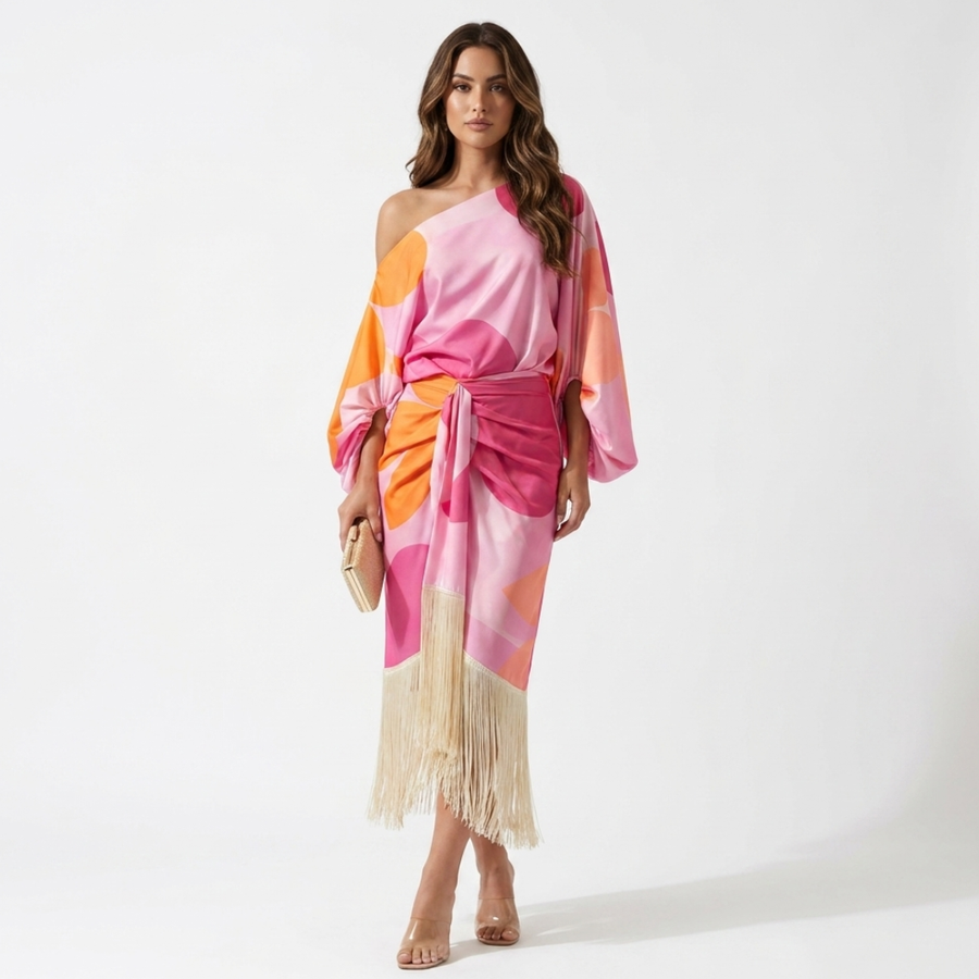 Calíope - Luxurious Dress with a Shimmering Appearance