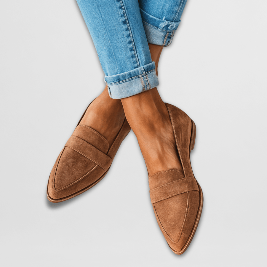 Emma | Suede Loafers