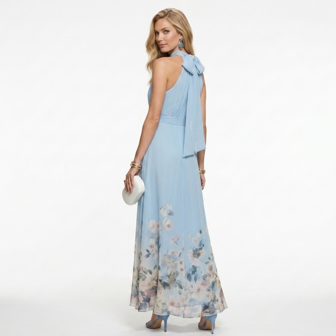 Dione - Elegant Dress with Flowers