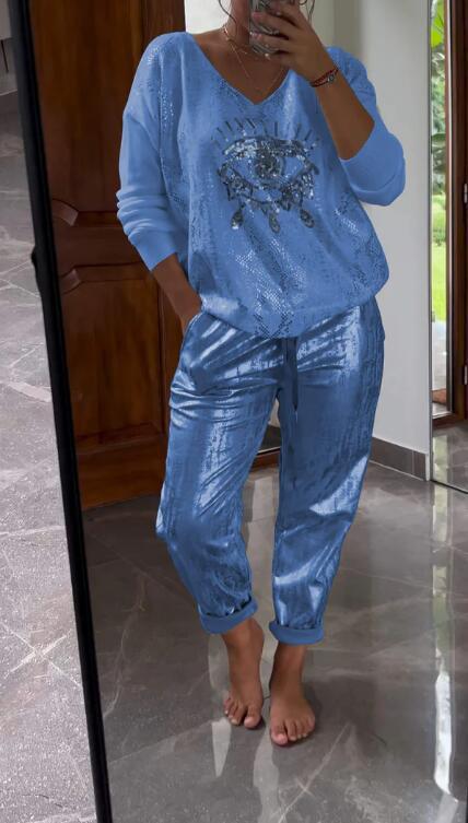Arlise - Chic Casual Two-Piece Ensemble