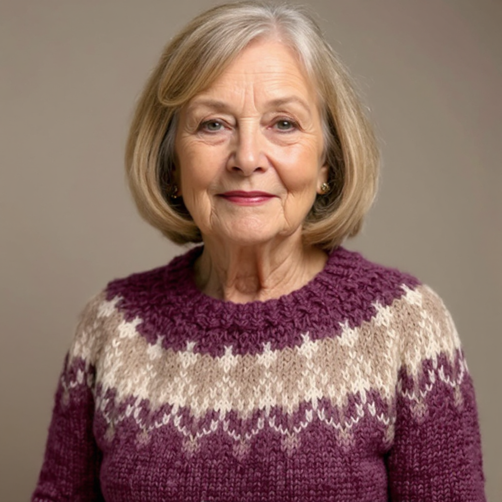 Elin Fair Isle Yoke Sweater
