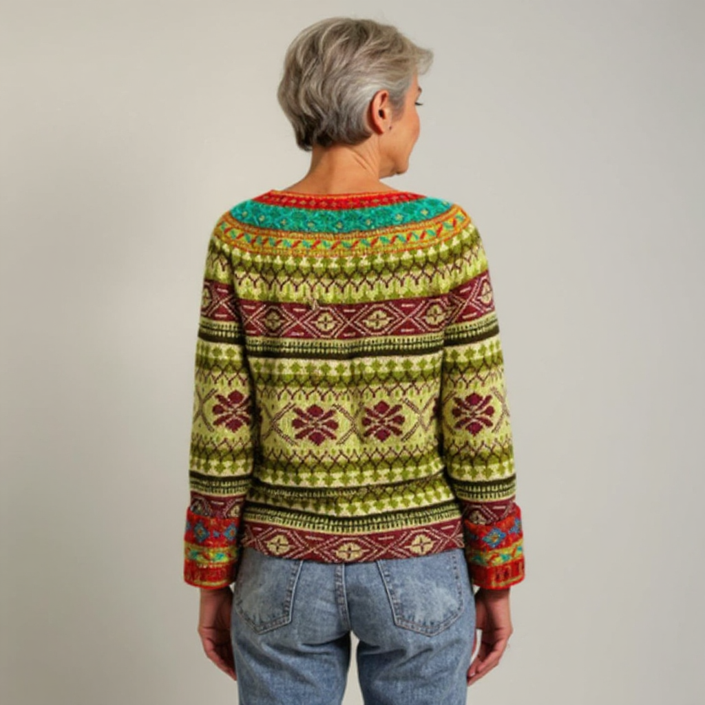 Willow Nordic Fair Isle Sweater