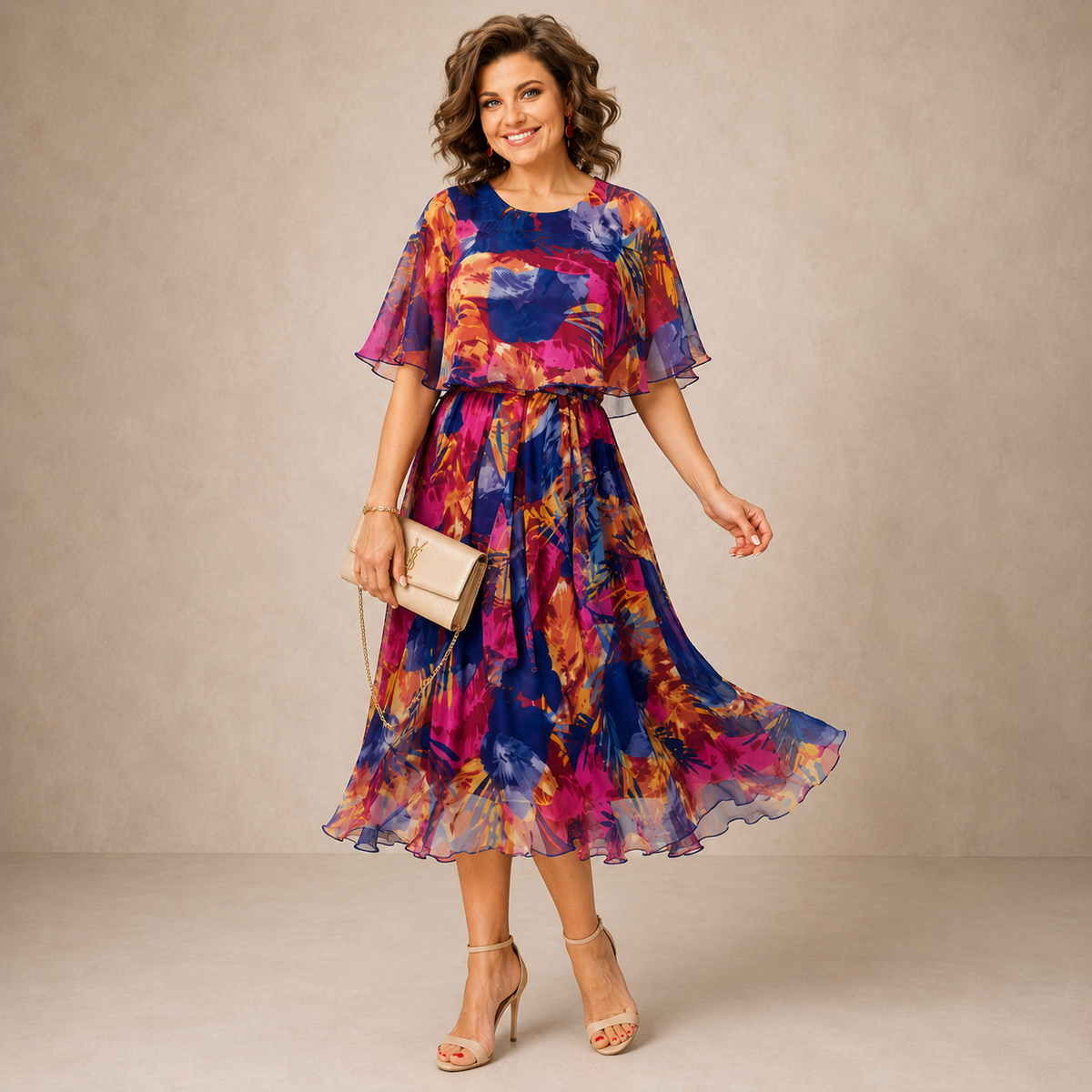 WIKTORIA | Colorful Dress