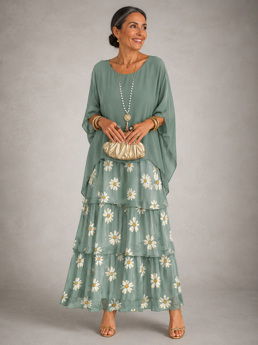 Elegant Flowing Maxi Dress