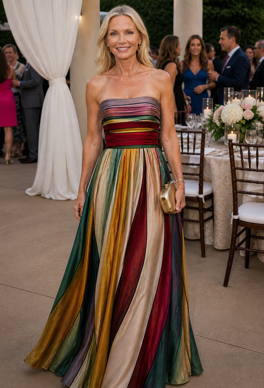 Sofia | Strapless A-Line Dress