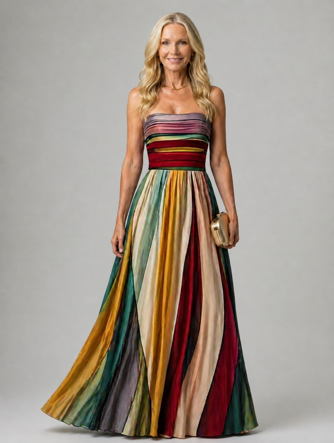 Sofia | Strapless A-Line Dress