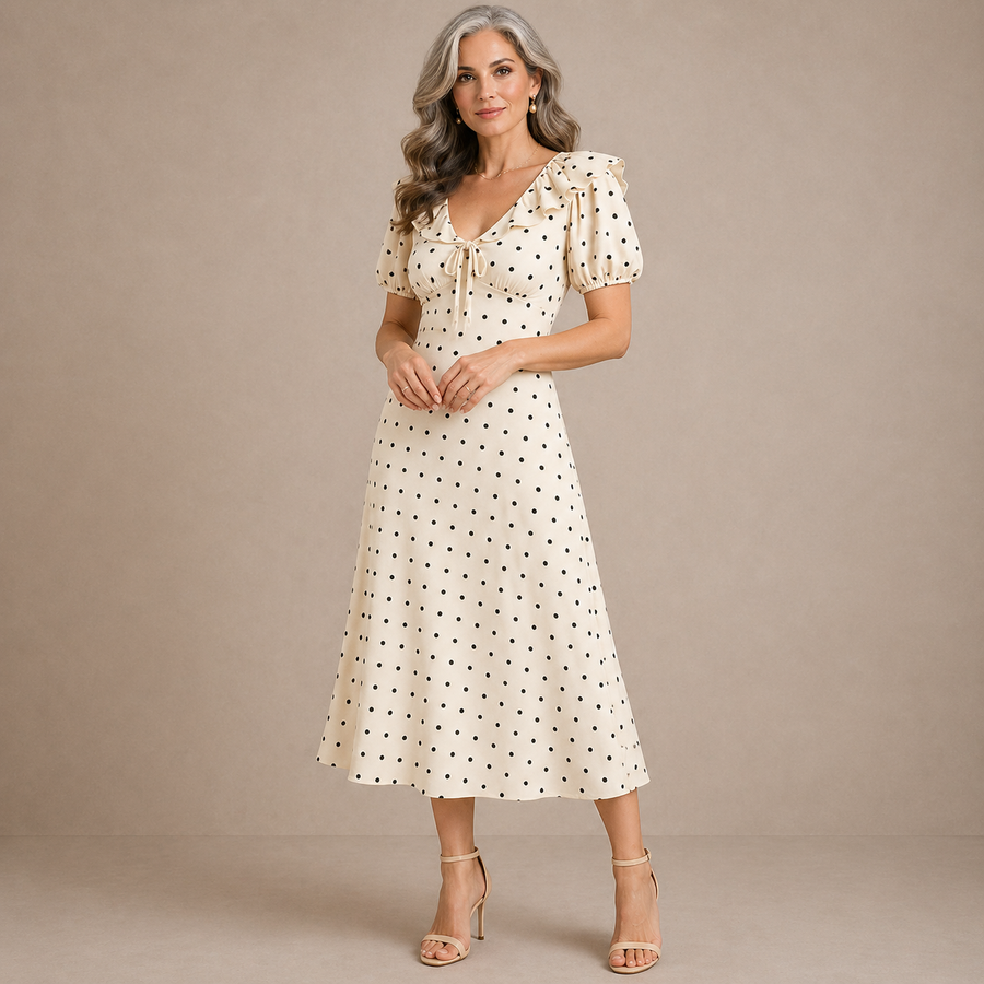 MIRELLA | Polka Dot Dress