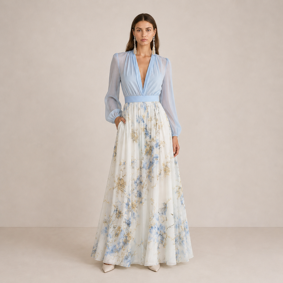 VERA | Maxi Floral Dress