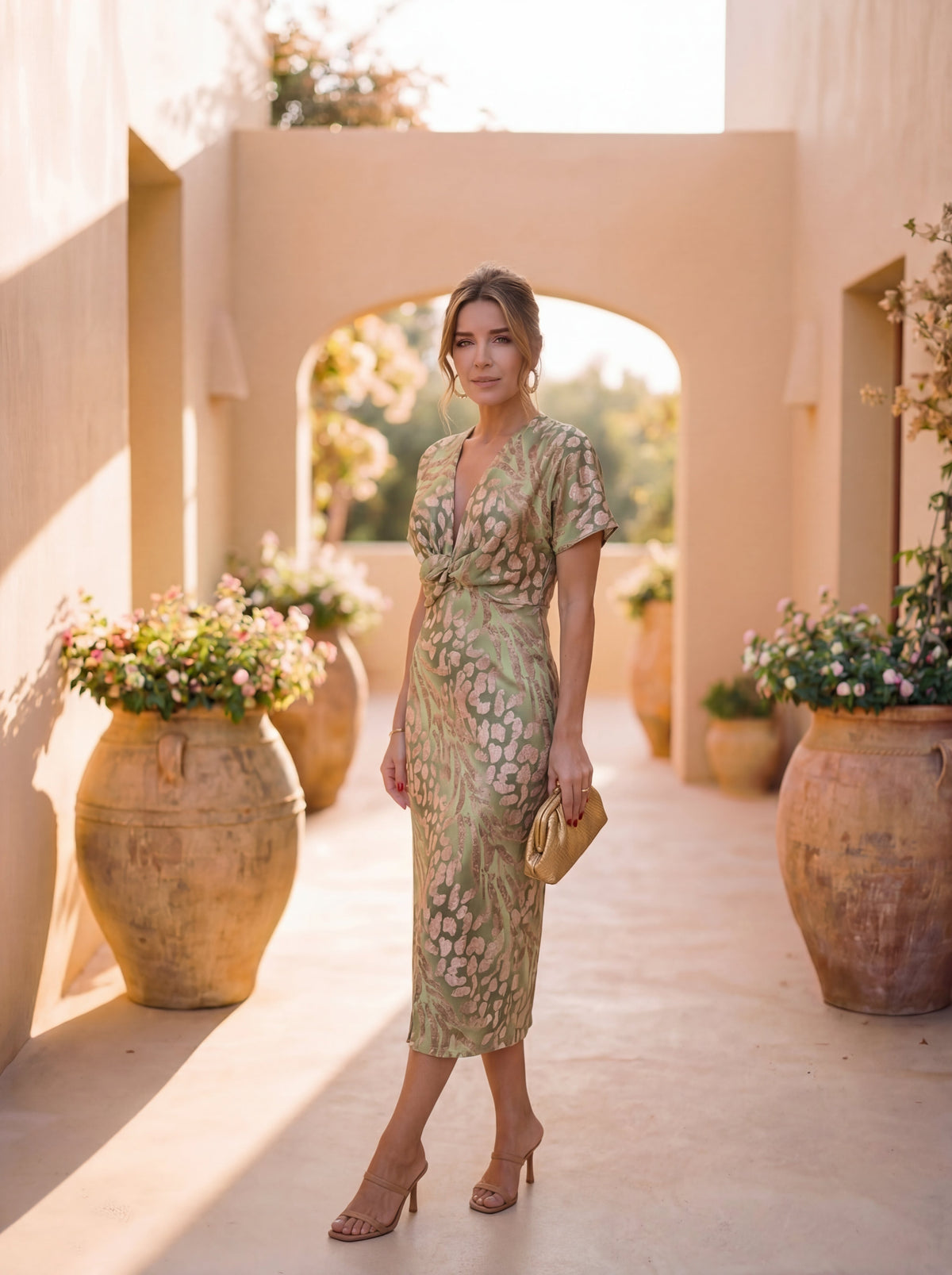 VILANA | Elegant Midi Dress