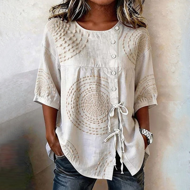 Sophie | Vintage Print Blouse