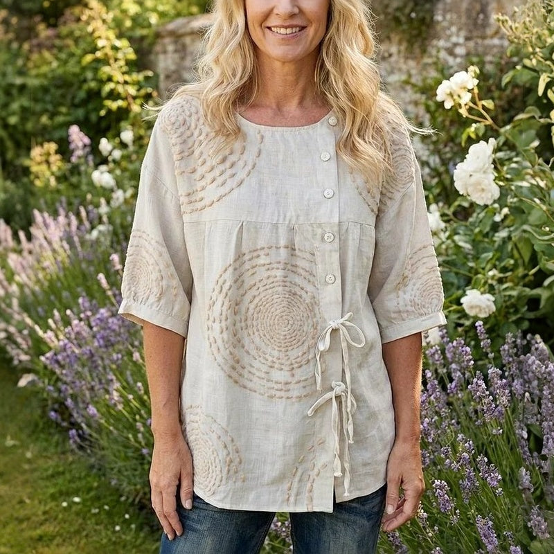 Sophie | Vintage Print Blouse