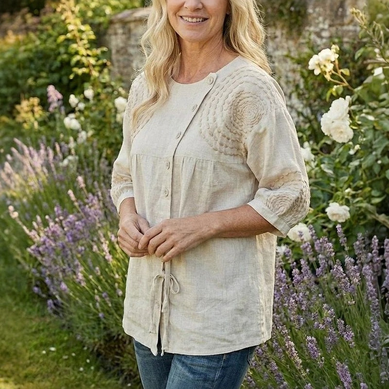 Sophie | Vintage Print Blouse