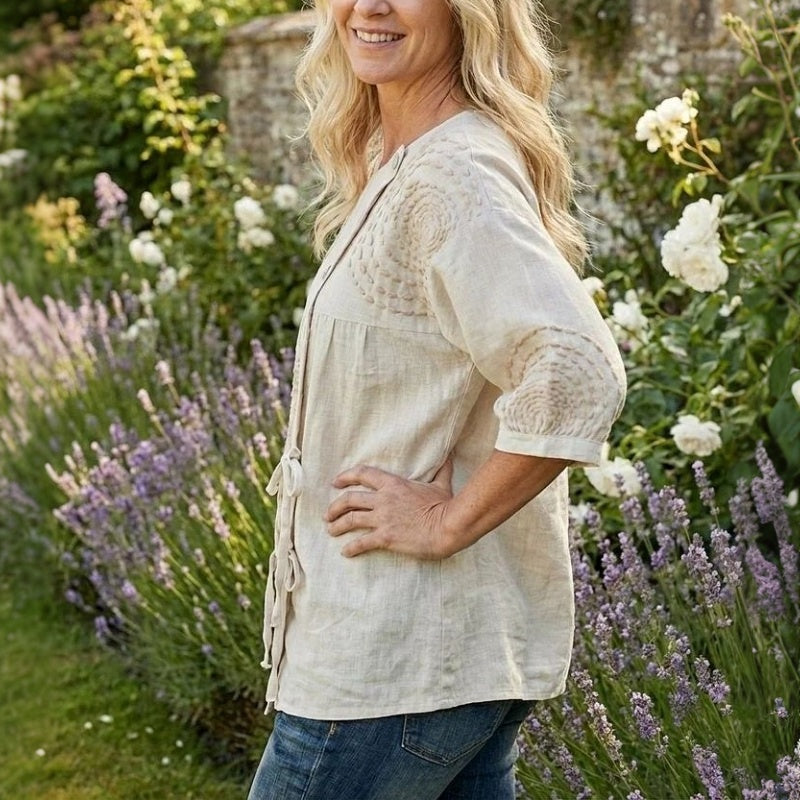 Sophie | Vintage Print Blouse
