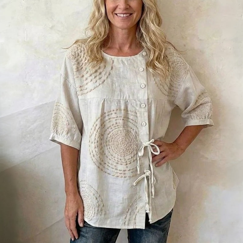 Sophie | Vintage Print Blouse